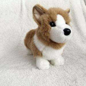 Douglas Louie Welsh Corgi Puppy Dog Plush 10" Stuffed Cuddle Toy Realistic #2